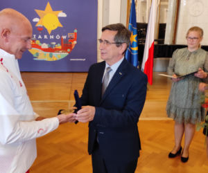 Spotkanie z tarnowskimi paraolimpijczykami w Sali Lustrzanej