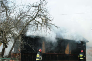 Mińsk Mazowiecki. Zatruł się czadem, gdy ratował Mruczka