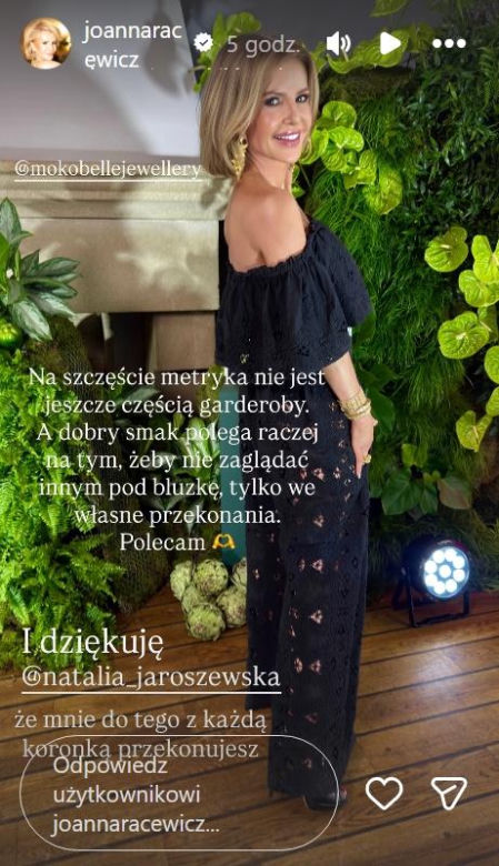 Tak teraz wygląda Joanna Racewicz. "W pewnym wieku nie wypada chodzić z pępkiem na wierzchu"
