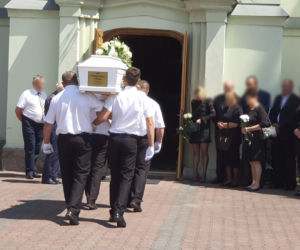 Pogrzeb ofiar wypadku w Elżbietowie
