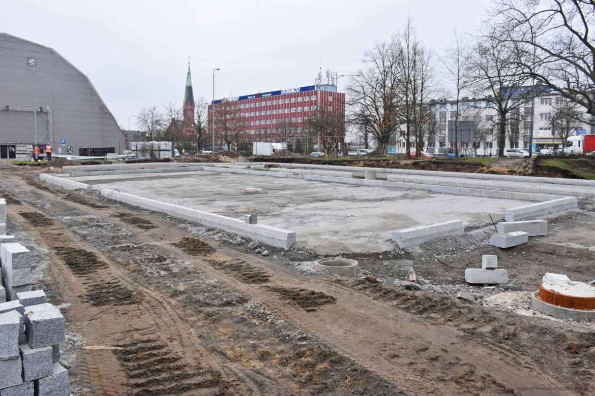 Przebudowa układu drogowego na Międzyodrzu