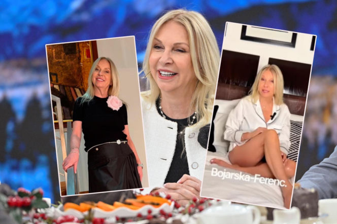 65-letnia Mariola Bojarska-Ferenc sama sobie życzy wszystkiego najlepszego z okazji urodzin. Ja wieku nie czuję