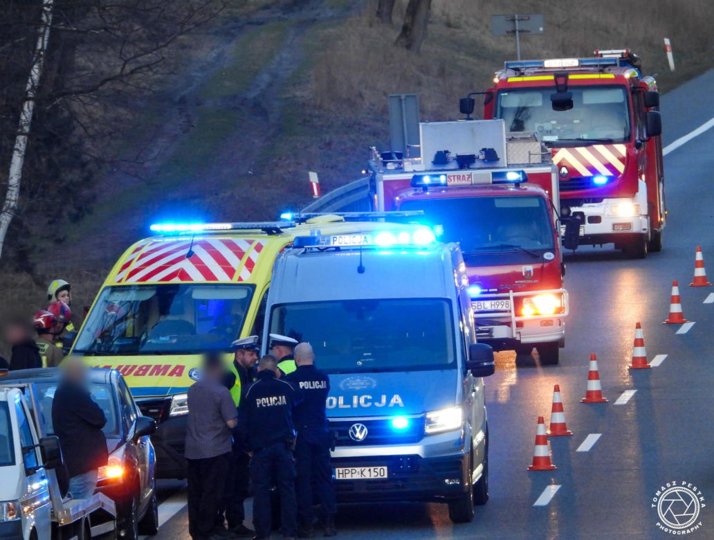 Tragiczne potrącenie na S1