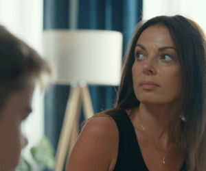 Barwy szczęścia, odcinek 3281. Ksawery (Bartosz Gruchot), Kasia (Katarzyna Glinka)