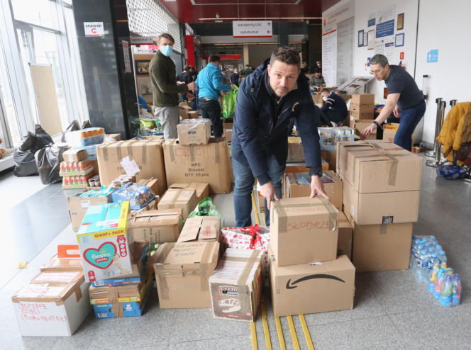 Warszawa w pierwszych dniach po rosyjskiej inwazji na Ukrainę