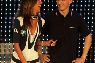 Robert Kubica i modelka Alessandra Ambrosio