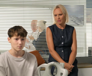 M jak miłość odc. 1916. Franek (Jarosław Śmigielski), Dorota (Iwona Rejzner)