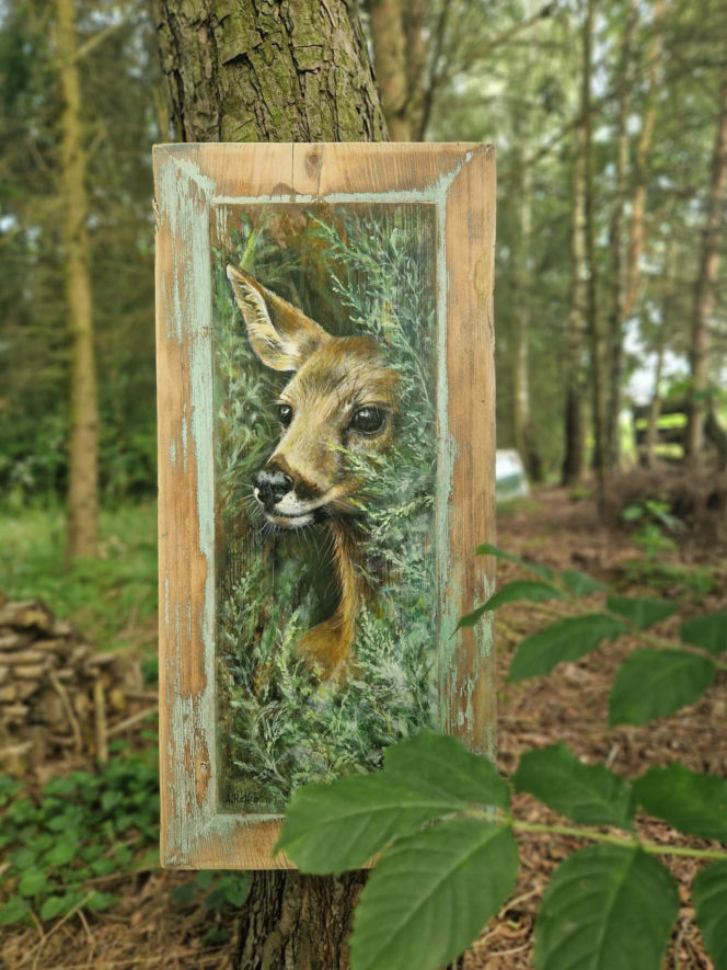 Drewniane dzieła Agnieszki - Cztery Kąty a Piec Piąty