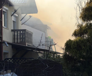 Seria groźnych pożarów pod Warszawą