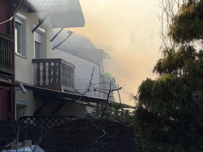 Seria groźnych pożarów pod Warszawą