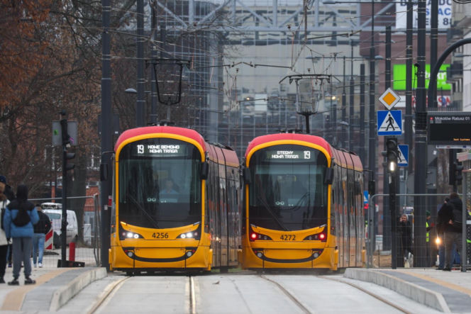 Tramwaj na Rakowieckiej