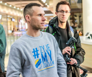 Żużlowcy Get Well Toruń spotkali się z kibicami w toruńskiej galerii handlowej