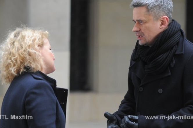 M jak miłość odc. 1051. Wiktor Żak (Piotr Grabowski), Marta (Dominika Ostałowska)