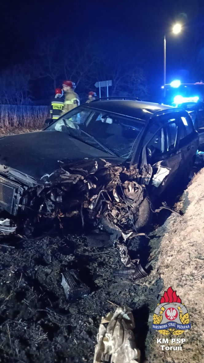 Wypadek w miejscowości Zelgno pod Toruniem