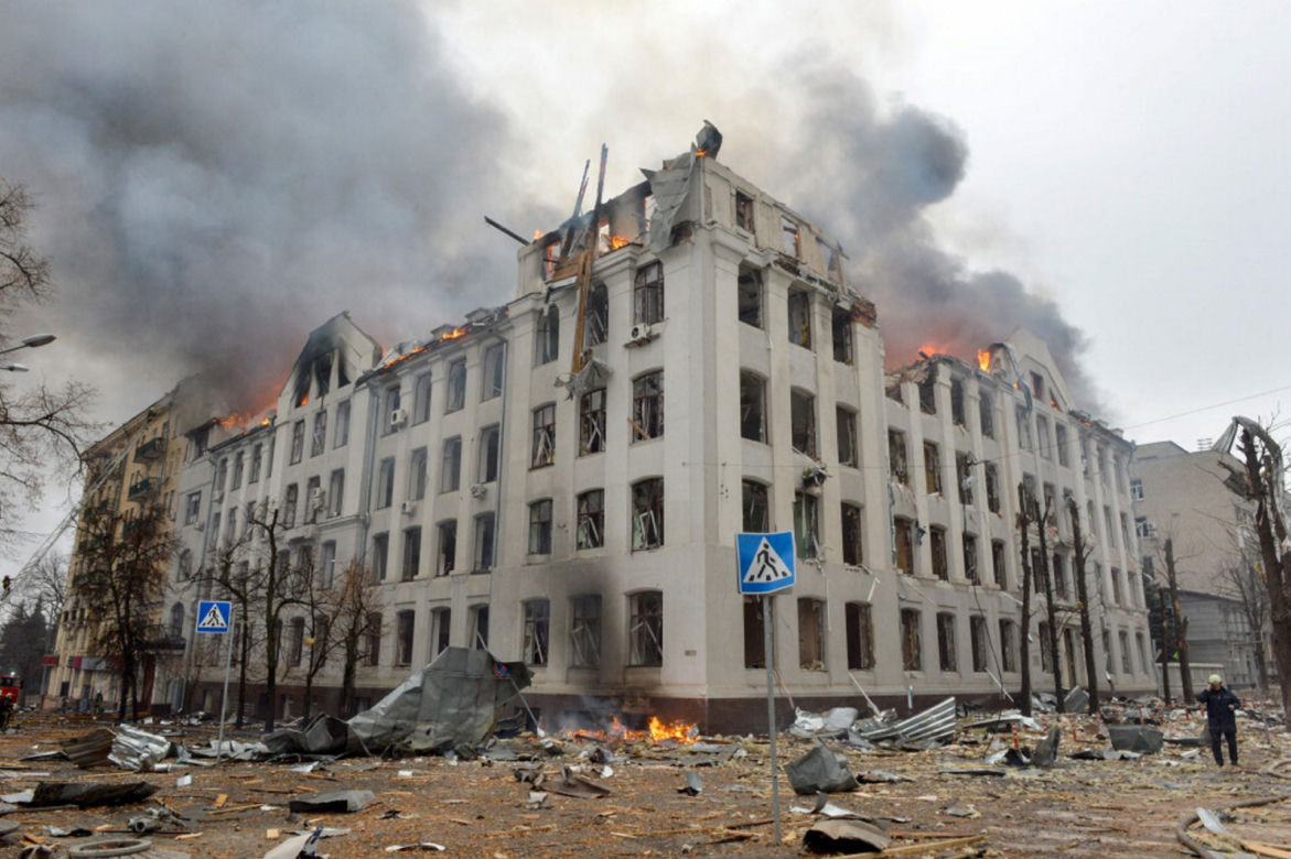 Tak wygląda Ukraina w czasie wojny
