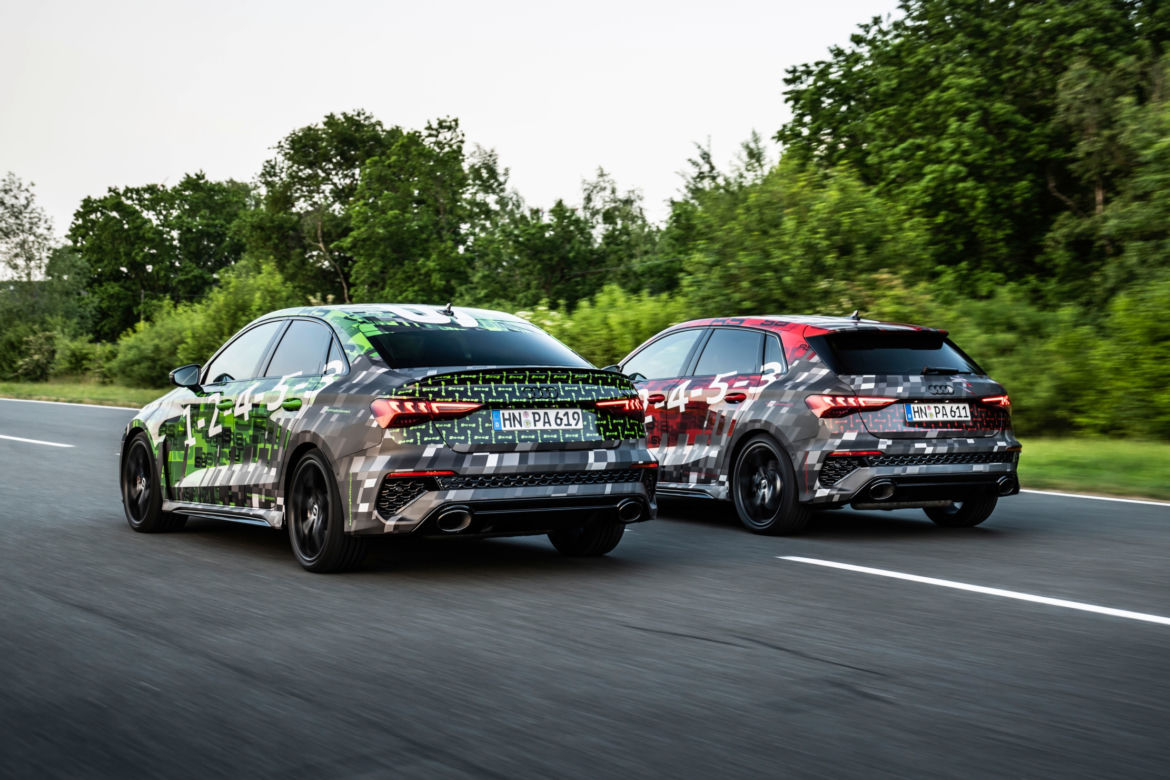 Audi RS3 Sportback i Audi RS3 Limousine