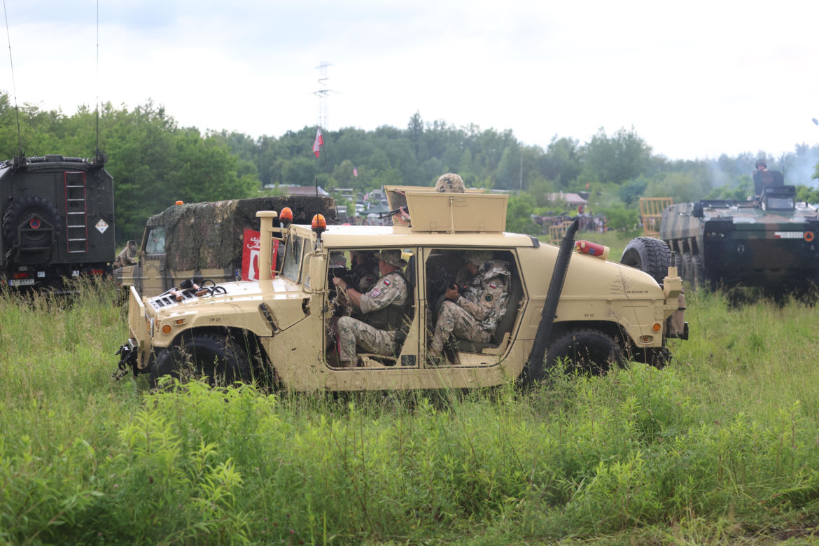 Śląskie manewry 2025. W Bytomiu trwa 20. Zlot pojazdów militarnych