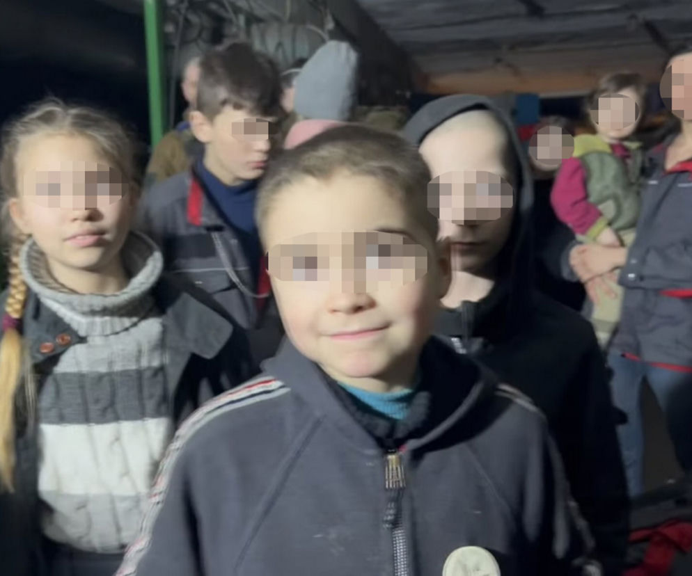 Dzieci z Mariupola od dwóch miesięcy nie widziały słońca