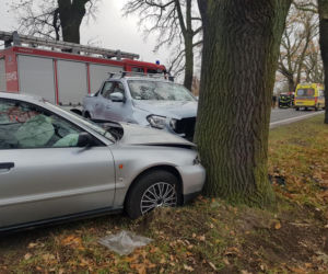 Borówno: Karambol na DK5! Cztery samochody ROZWALONE. O włos od tragedii 