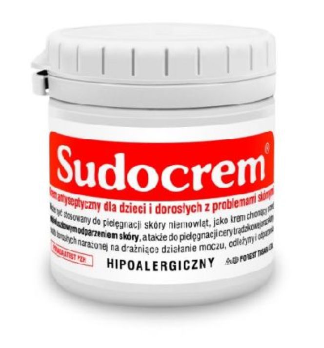 Odparzenia u dzieci – Krem Sudocrem