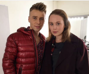Barwy szczęścia po wakacjach 2020. Jowita (Magdalena Żak) i Patryk (Konrad Skolimowski)