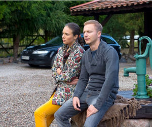 Cisza nad rozlewiskiem odc. 13. Paula (Anna Czartoryska-Niemczycka), Sławek (Krystian Wieczorek)
