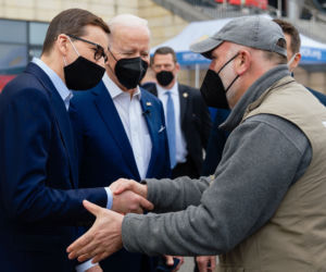 Wizyta prezydenta Joe Biden w Miasto Stołeczne Warszawa - PGE Narodowy