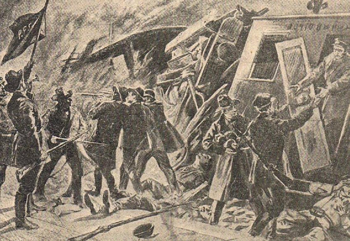 Akcja pod Bezdanami niestety, nie poszła tak dobrze, jak dwa lata wcześniejsza akcja pod Rogowem (na ilustracji).