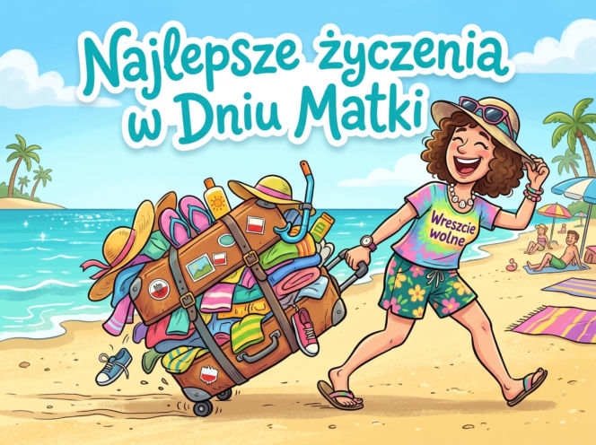 Śmieszna kartka na Dzień Matki