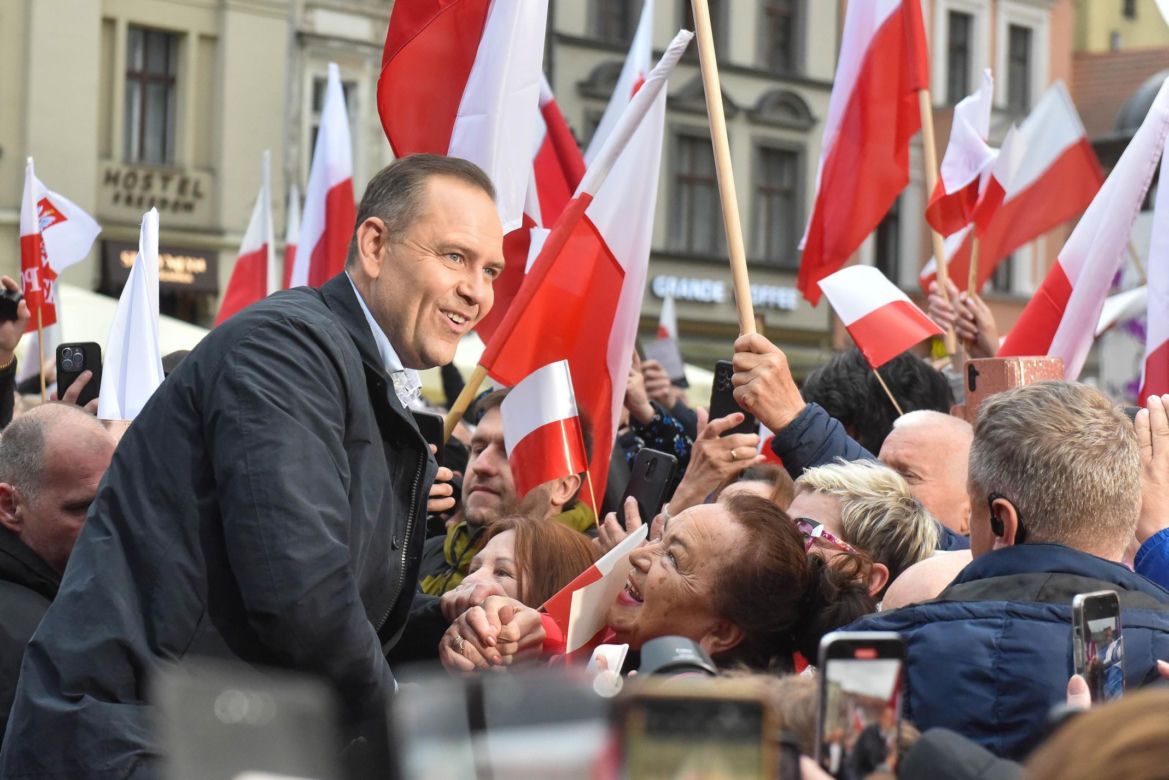 Karol Nawrocki przyjechał do Torunia. Fotorelacja ze spotkania