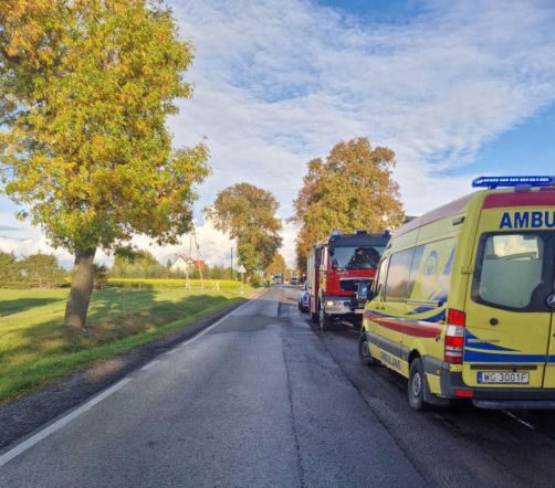 Tragiczny wypadek na DW-807 w Piastowie. Zginął kierowca  samochodu ciężarowego!