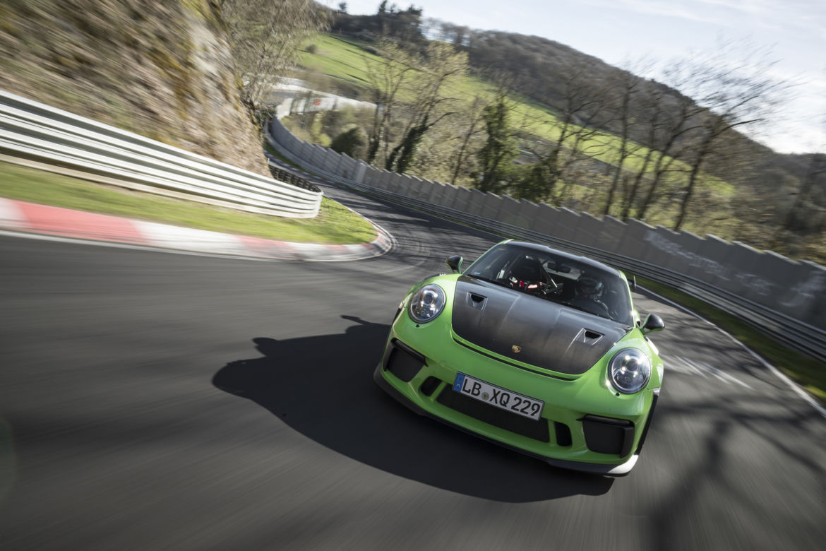 Porsche 911 GT3 RS rekordzistą na torze Nurburgring