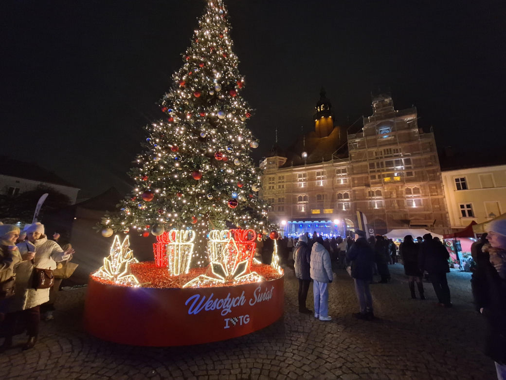 Jarmark świąteczny w Tarnowskich Górach