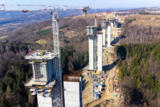 To tutaj rośnie najwyższa estakada w Polsce