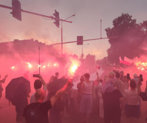 „Cześć i chwała bohaterom!”. Siedlczanie spotkali się w centrum miasta, by uczcić 82. rocznicę wybuchu Powstania Warszawskiego