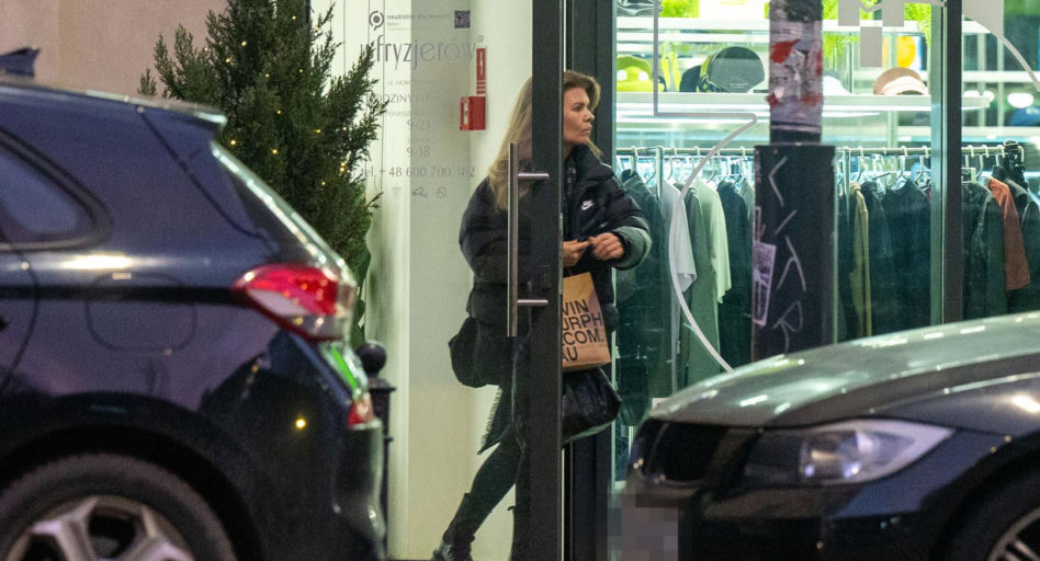 Marta Manowska u fryzjera