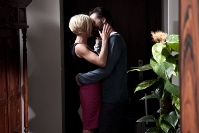 Przepis na życie 5 sezon odc. 1. Pola (Edyta Olszówka), Tadeusz (Bartłomiej Świderski)