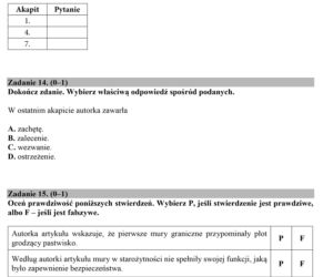 str.13 Próbny egzamin ósmoklasisty 2020. Arkusz z języka polskiego