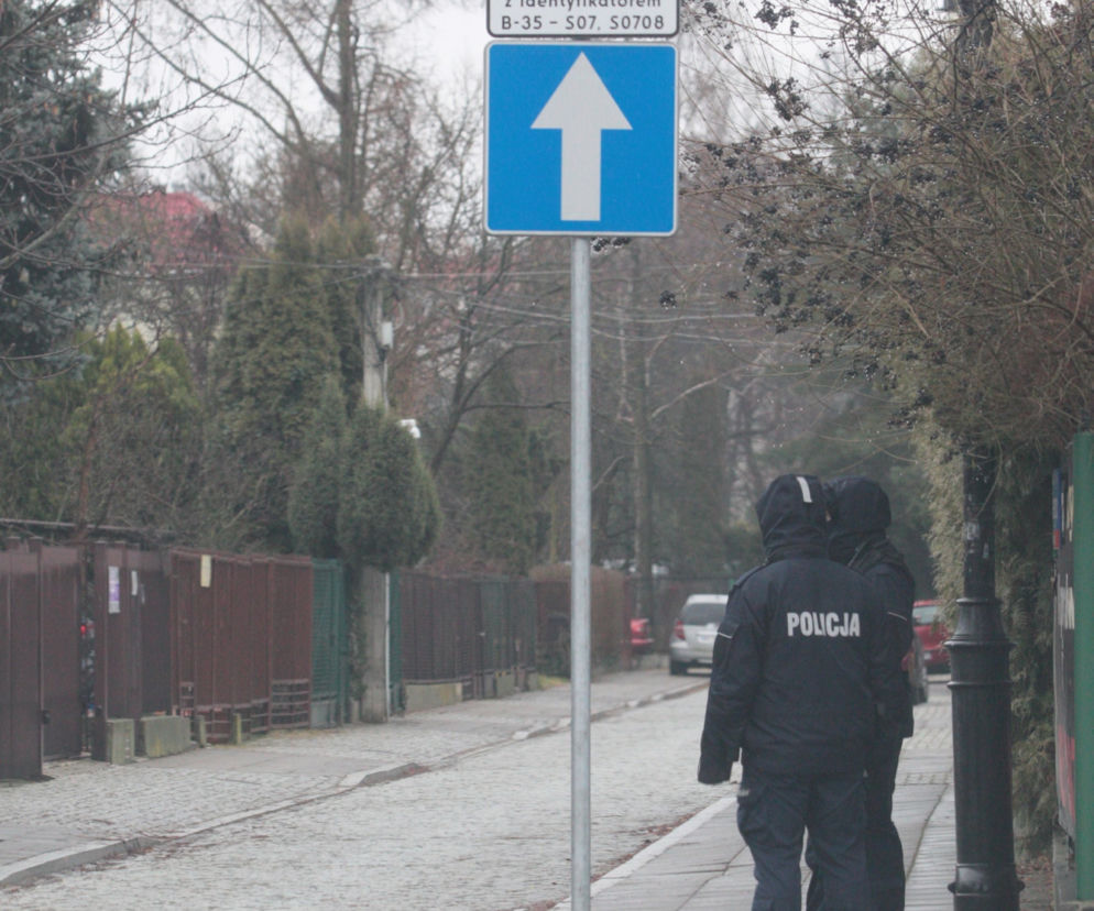 Policja pilnuje domu Jarosława Kaczyńskiego w Sylwestra