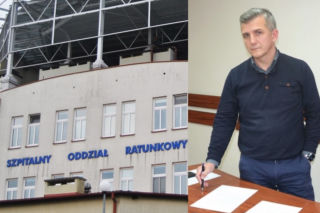 Starosta w sprawie iławskiego szpitala: Miały tu trafiać lekkie przypadki [AUDIO]