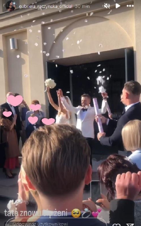 Rafał Mroczek (Paweł z M jak miłość) wziął ślub z Magdaleną Czech