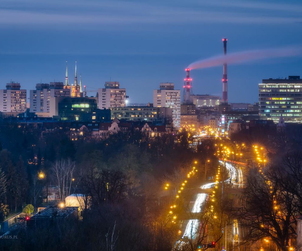 Wrocław widziany z góry