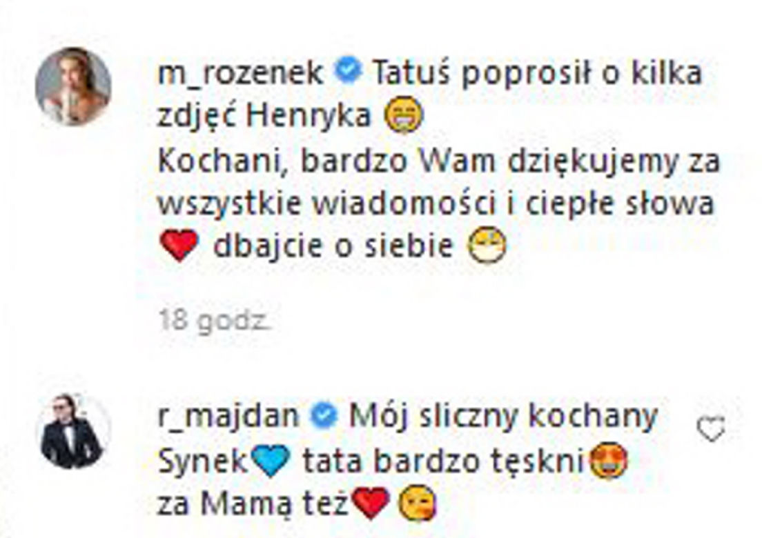 Majdan zdrowieje jak widzi zdjęcia Henia