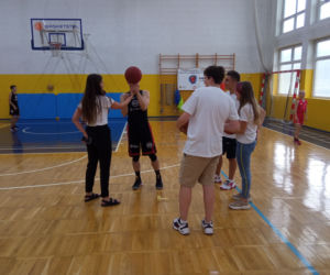 Basket Camp w Grudziądzu. Trening z Kacpą