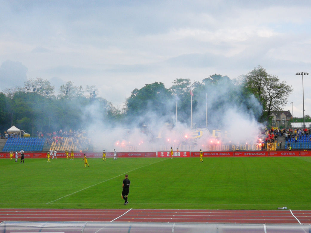 Elana Toruń - Olimpia Elbląg 1:2