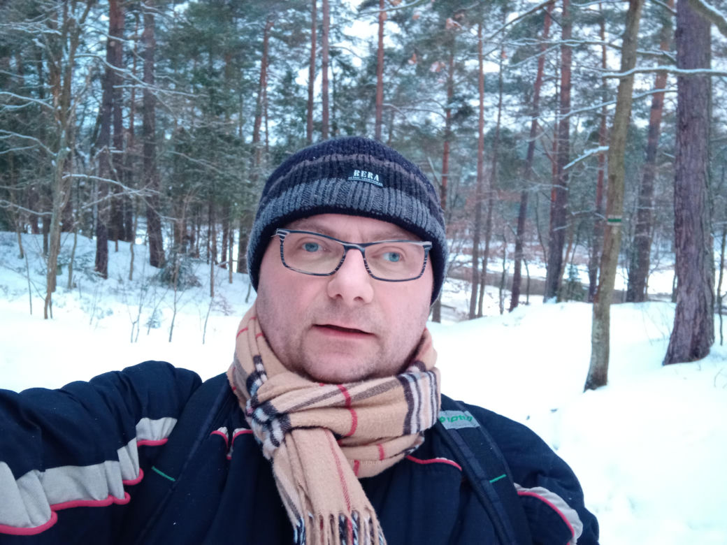 Zimowe krajobrazy na pograniczu Skarżyska i Suchedniowa