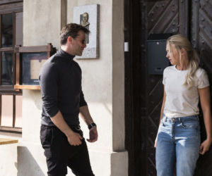W rytmie serca 4 sezon odc. 41. Maria (Barbara Kurdej-Szatan), Piotr (Filip Bobek)