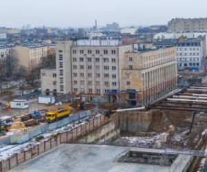 Łódzki Dom Kultury - wciąż jest częścią placu budowy