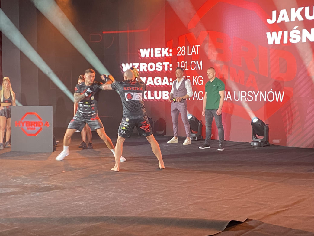 Media trening przed Hybrid MMA 4 w Zielonej Górze