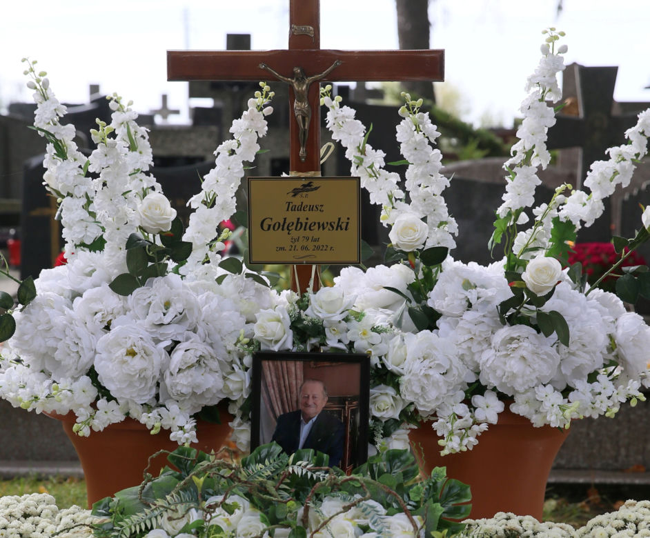 Grób Tadeusza Gołębiewskiego